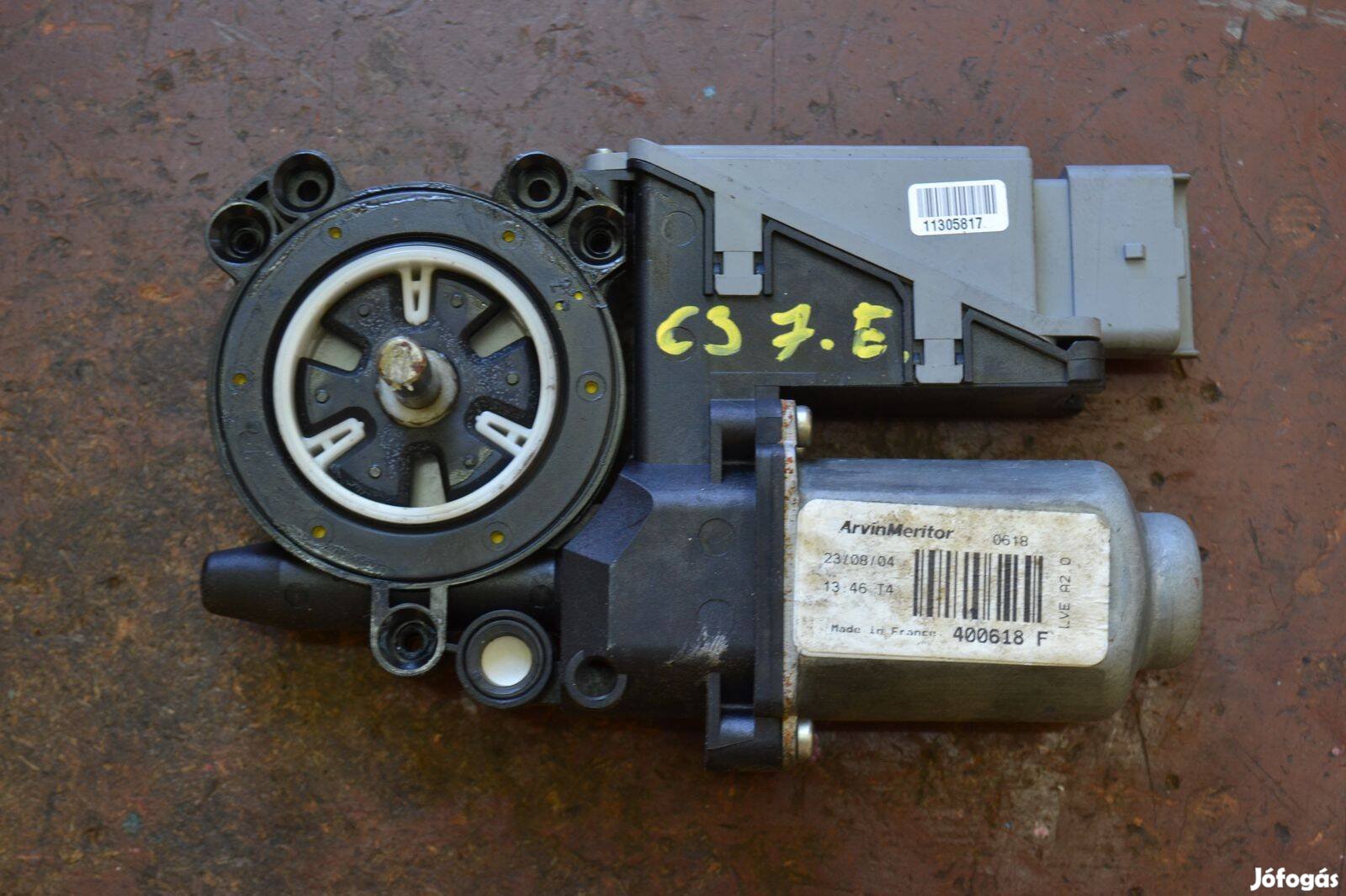 Citroen C3 I jobb első elektromos ablakemelő motor! 400618, 6483