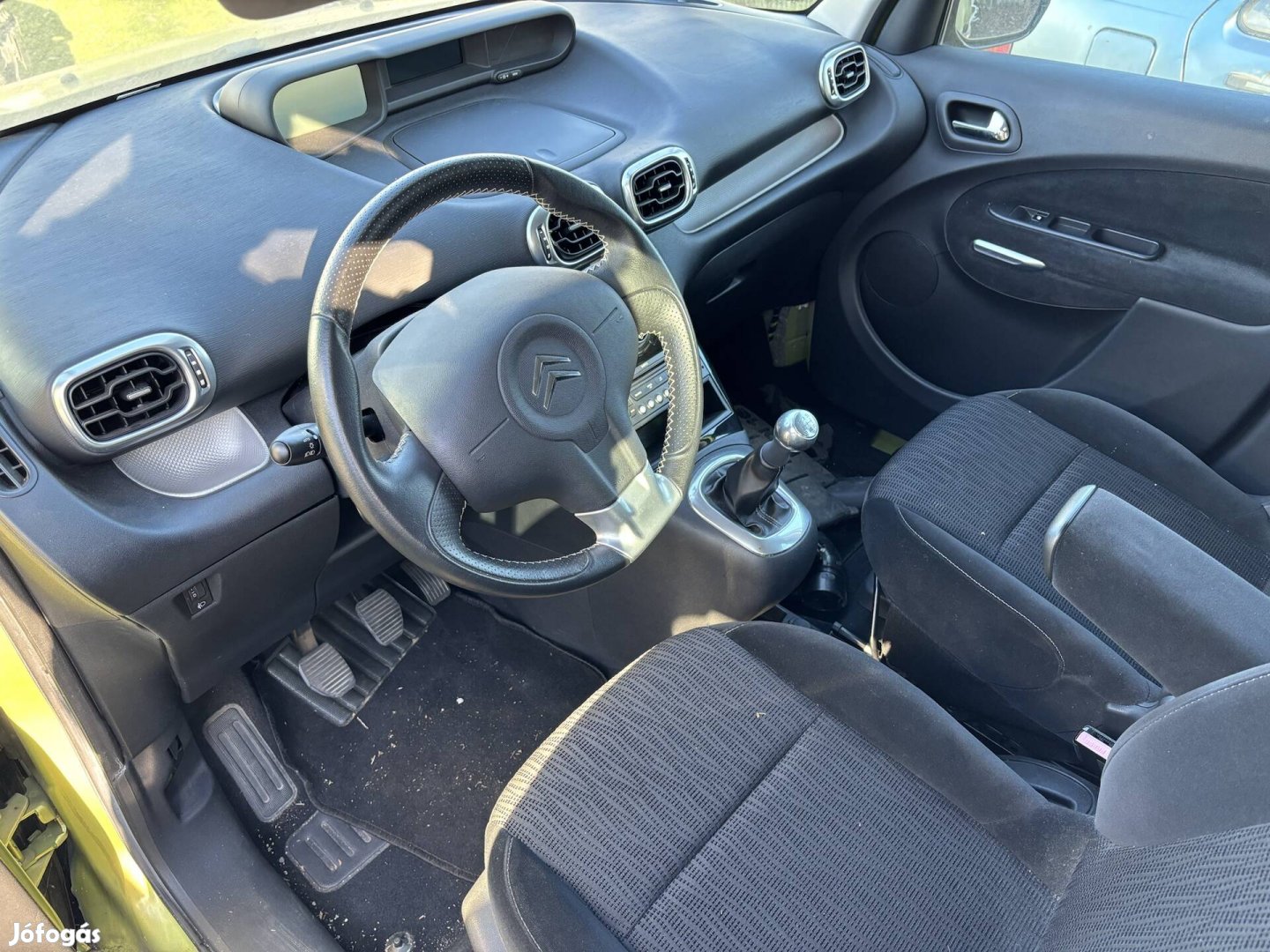 Citroen C3 Picasso légzsák szett műszerfal 