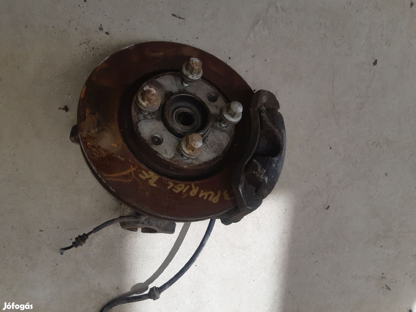 Citroen C3 Pluriel Bal Első Csonkállvány Kerékaggyal