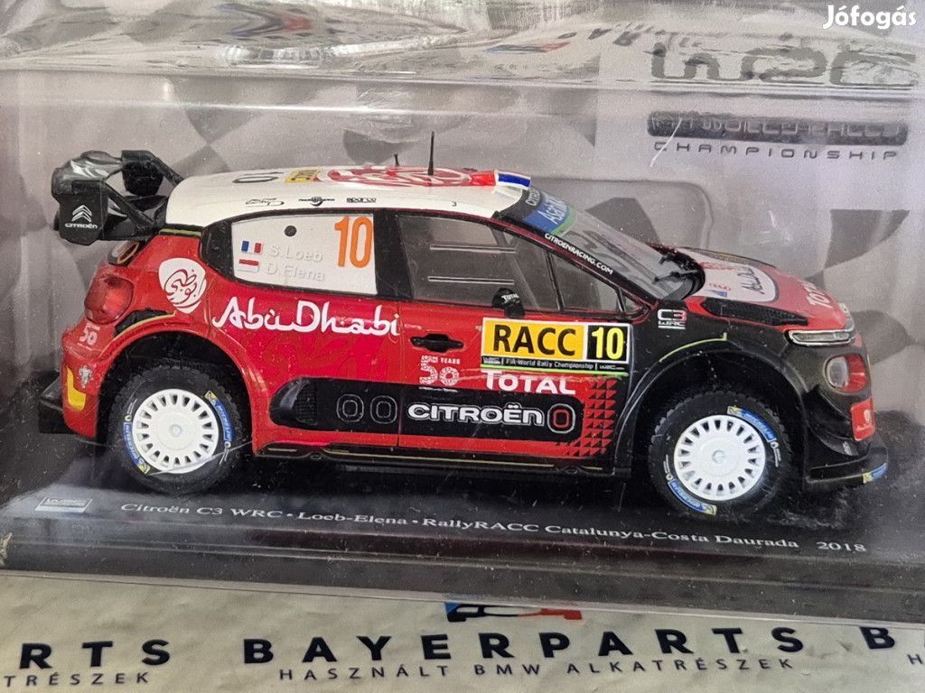 Citroen C3 WRC #10 (2018) - Sebastian Loeb - Daniel Elena -  Edicola