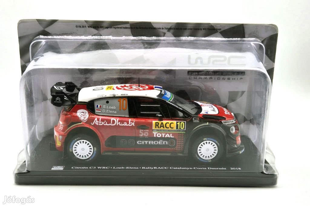 Citroen C3 WRC #10 (2018) - Sebastian Loeb - Daniel Elena -  Edicola