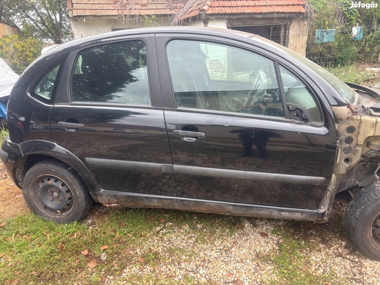 Citroen C3 ajtók fekete