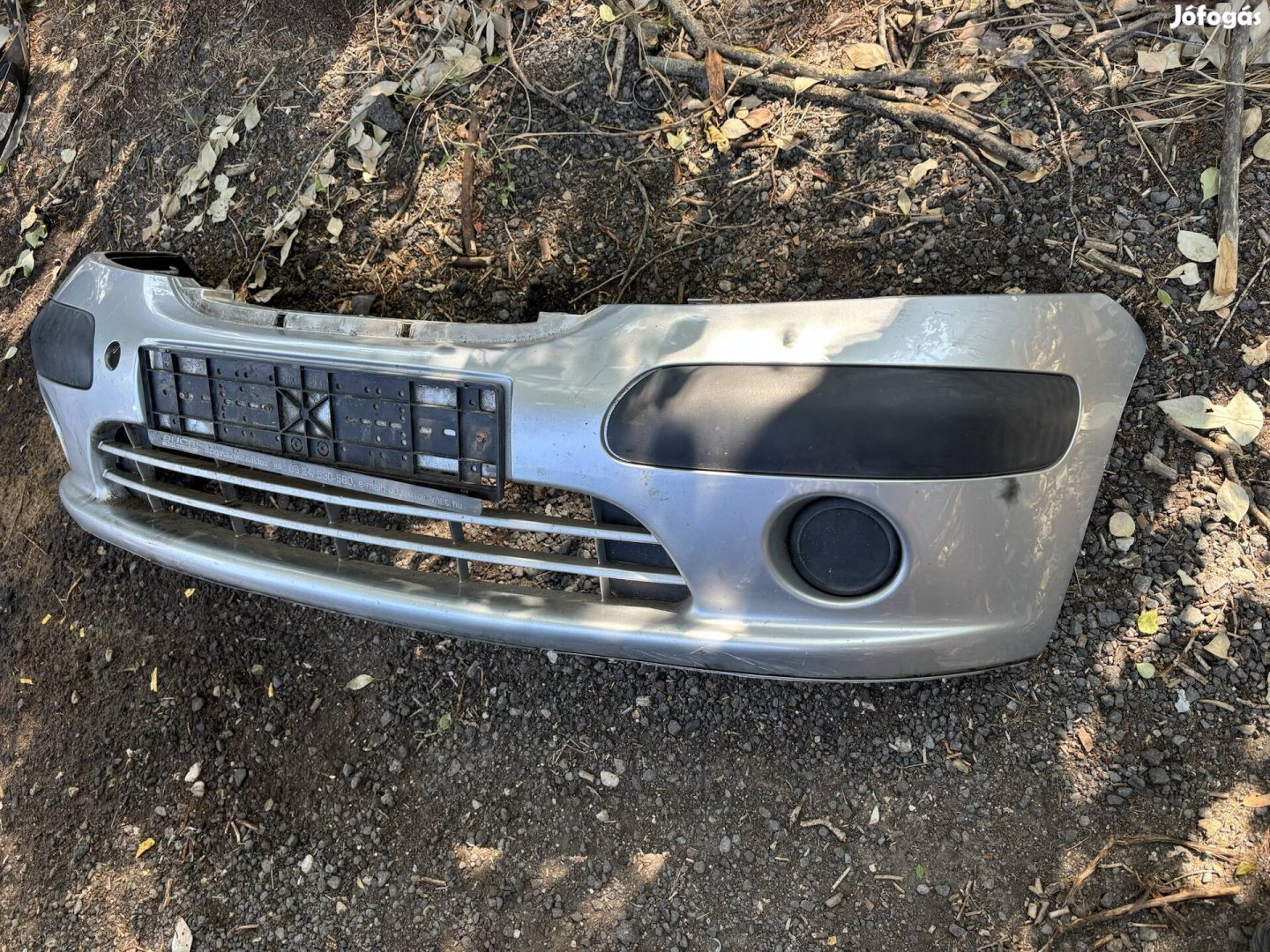 Citroen C3 első lökhárító ezüst 