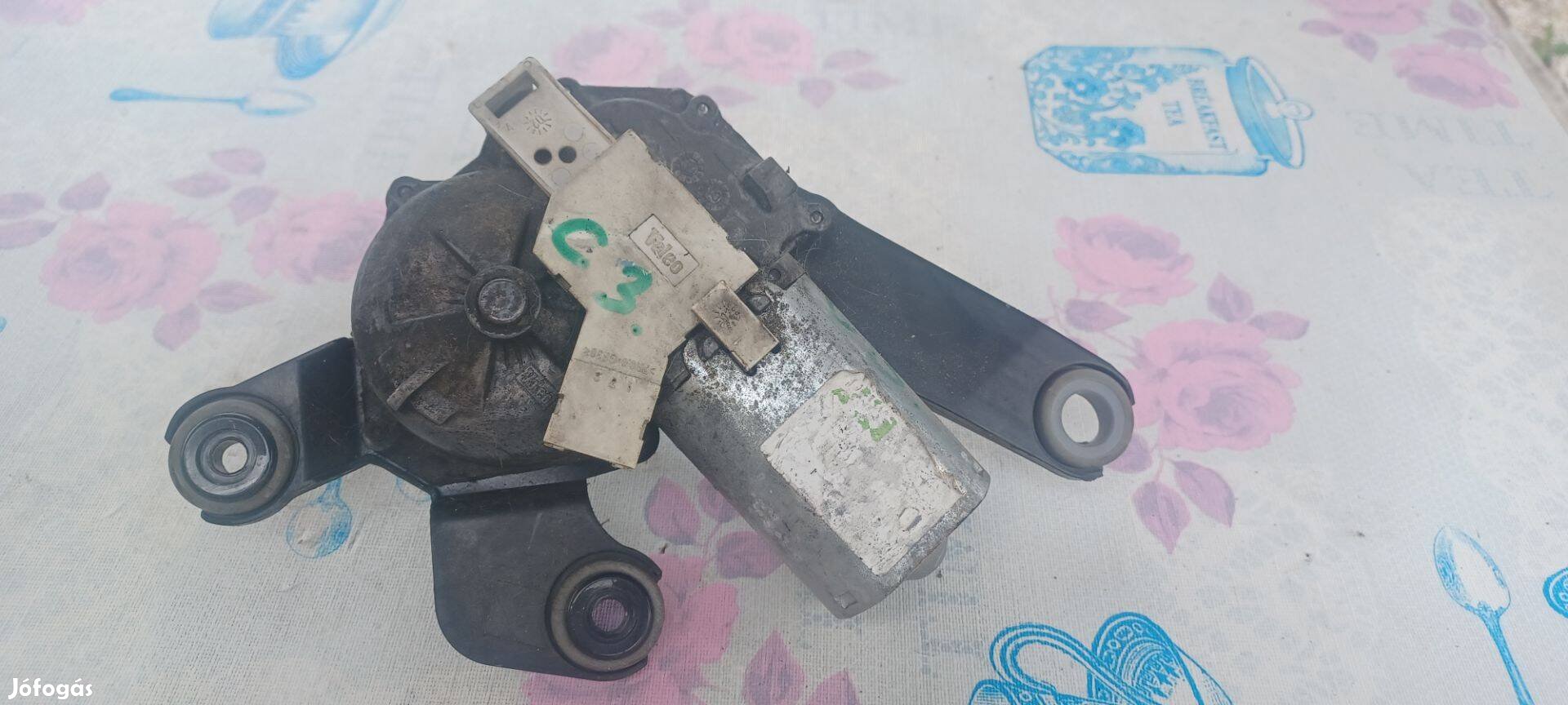 Citroen C3 hátsó ablaktörlő motor