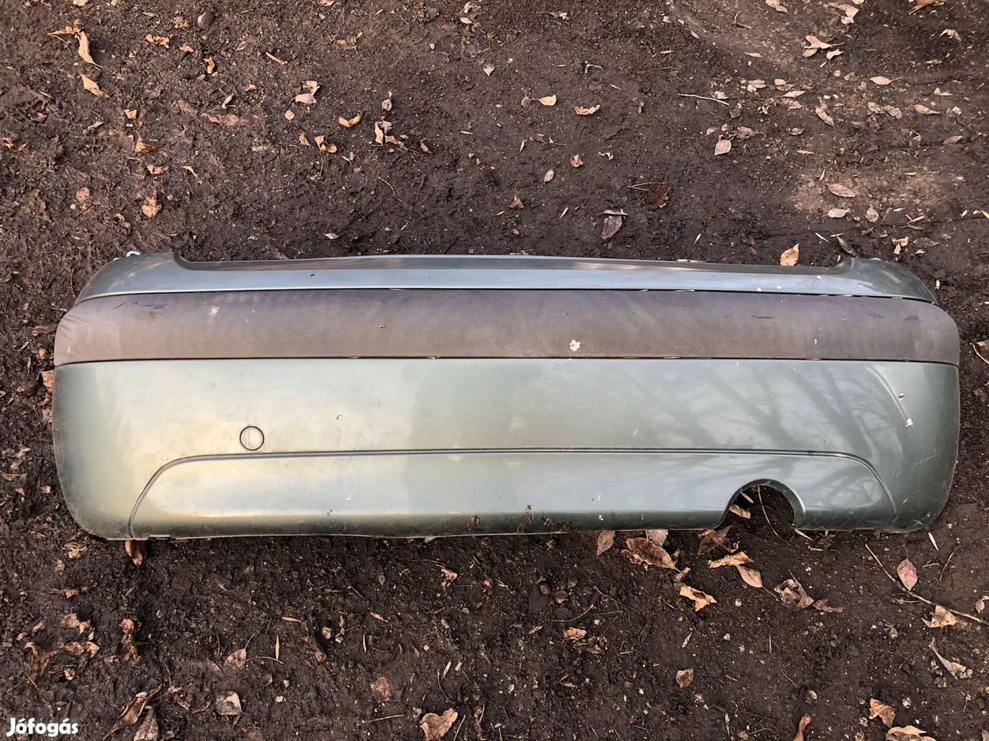 Citroen C3 hátsó lökhárító zöld 