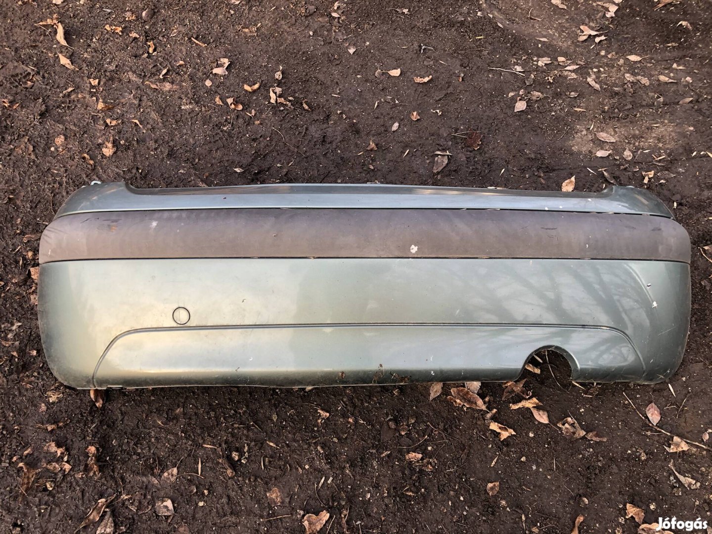 Citroen C3 hátsó lökhárító zöld 