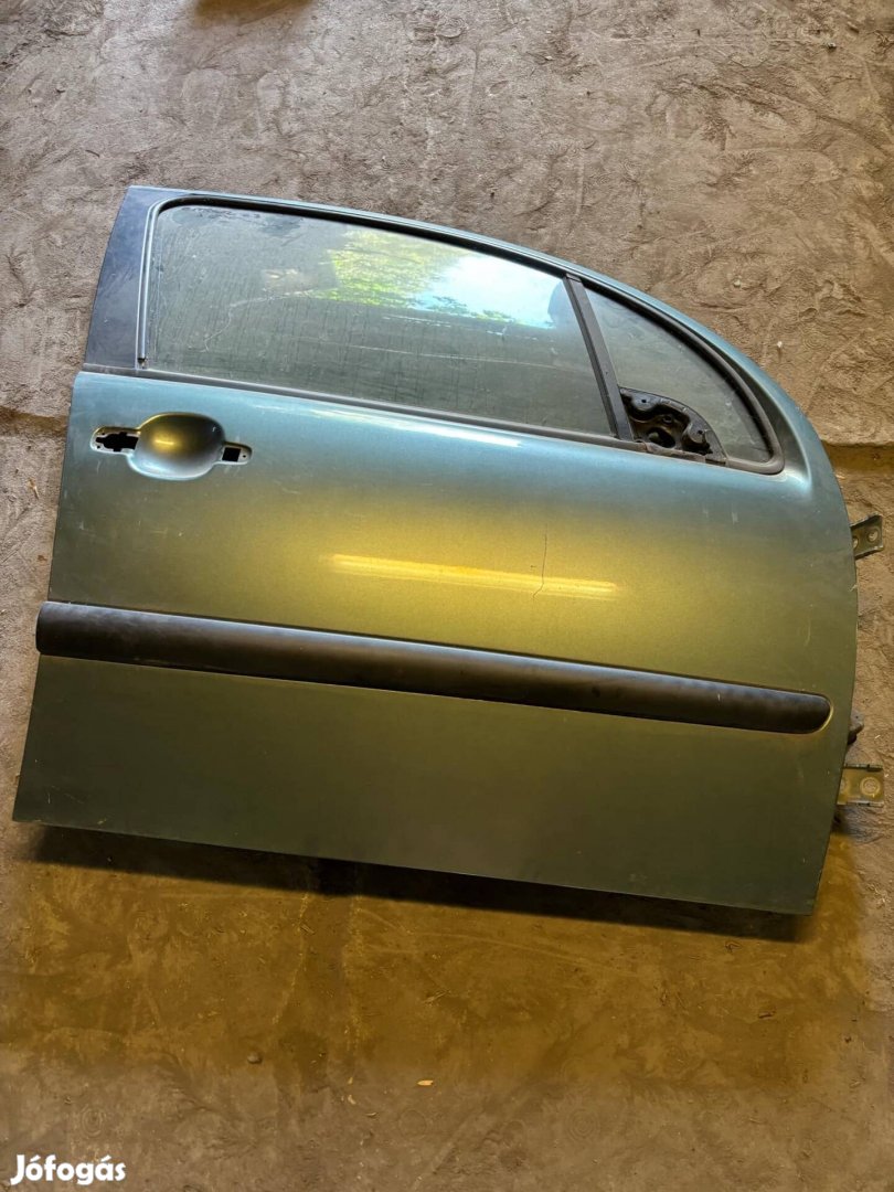 Citroen C3 jobb bal első hátsó ajtó zöld 