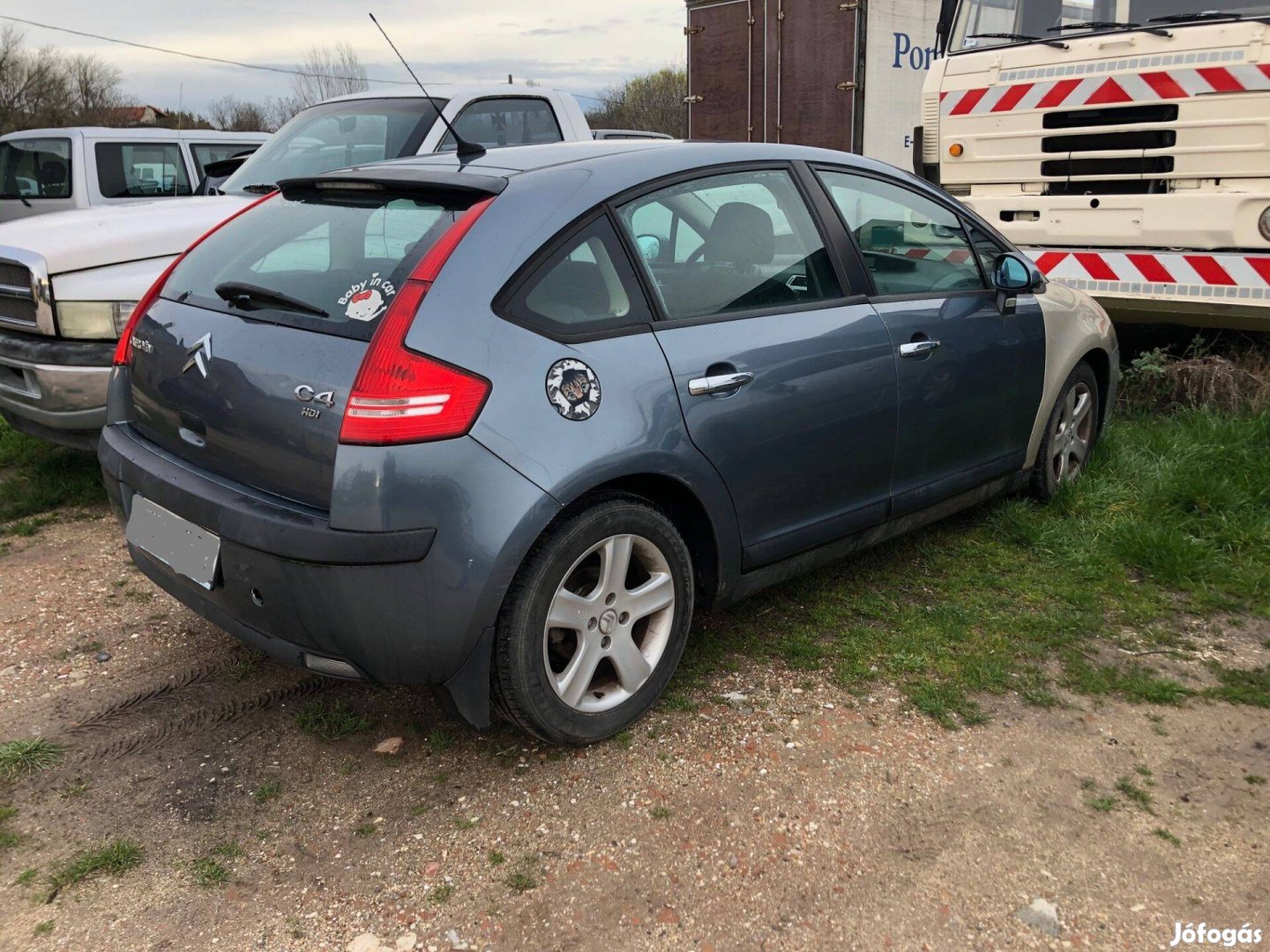 Citroen C4 1.6 HDi, 2008-as, euro 4, minden alkatrésze eladó