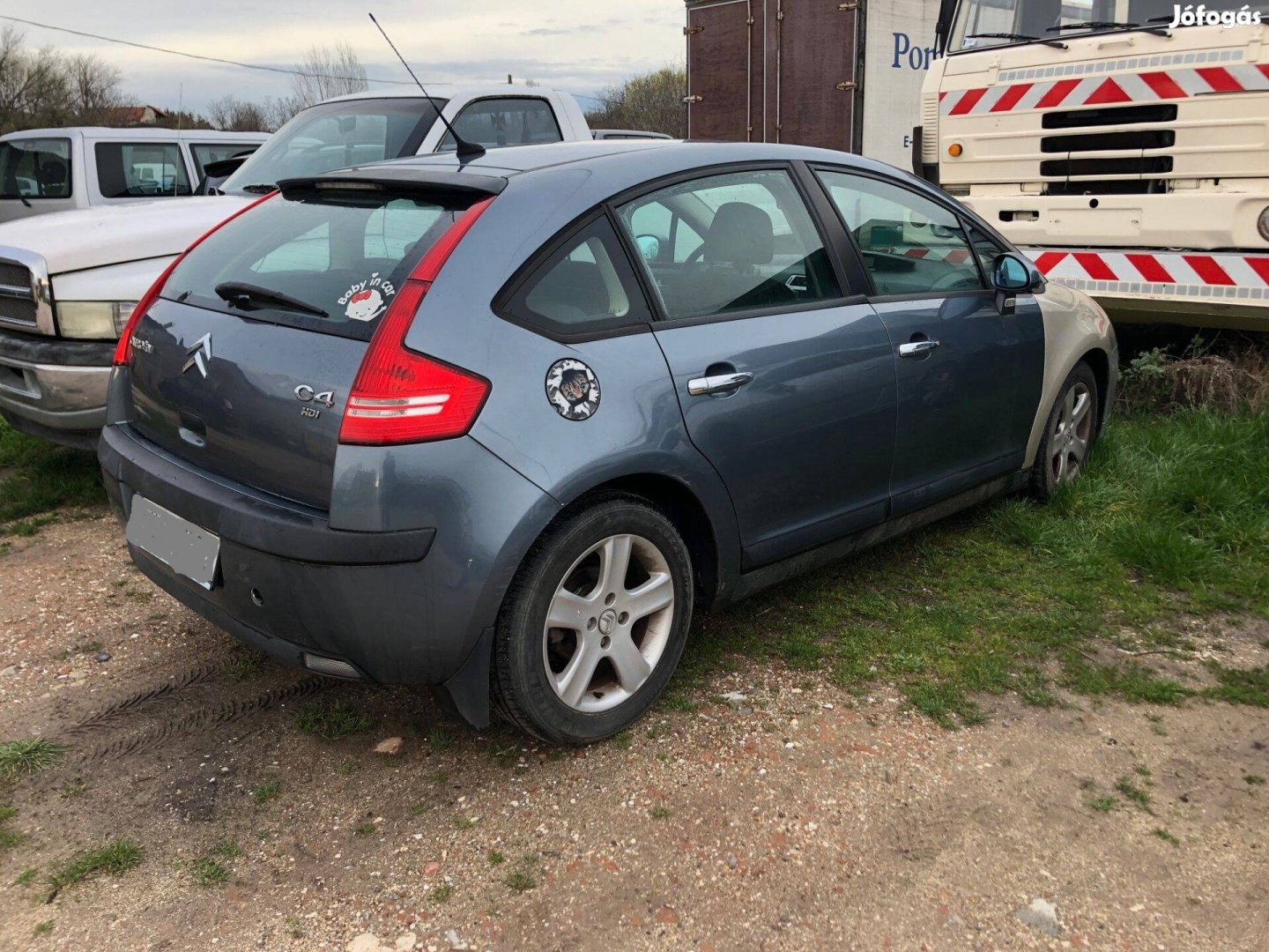 Citroen C4 1.6 HDi, 2008-as, euro 4, minden alkatrésze eladó