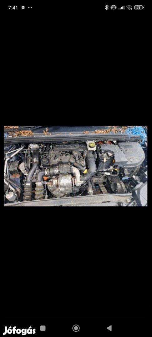Citroen C4 1.6 Hdi Motor és tartozékai 9HO6 Euro5