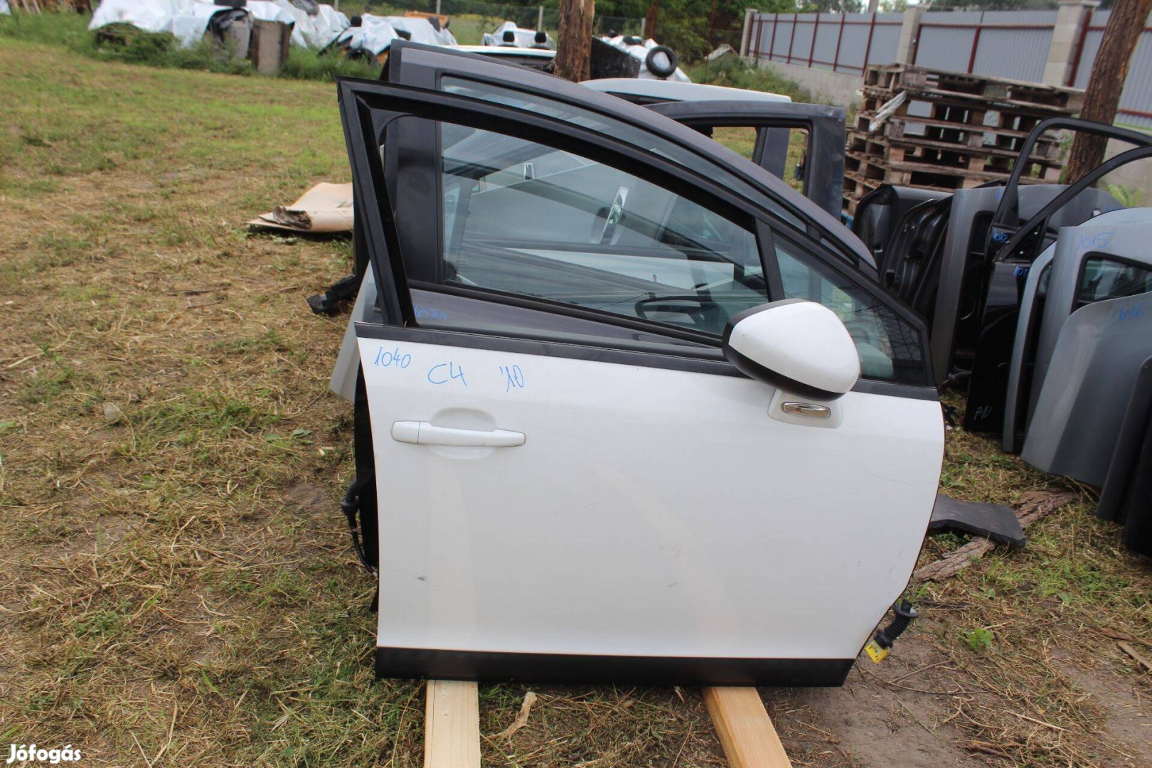 Citroen C4 2004 Jobb első ajtó komplett (1040)