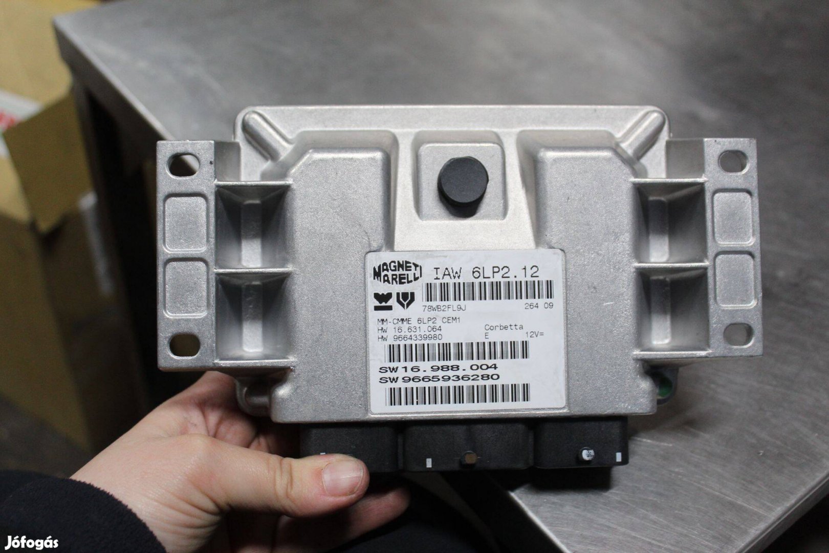 Citroen C4 2008-2010 1.4B Motorvezérlő 9665936280