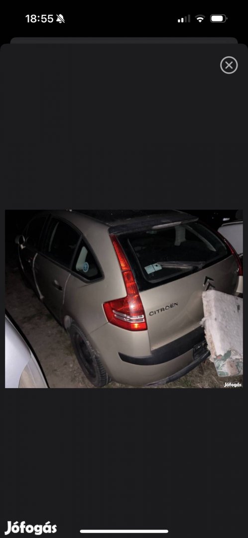 Citroen C4 Benzines alkatrészek!