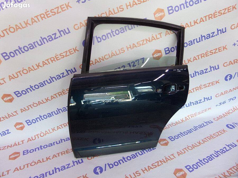 Citroen C4 Eladó bontott gyári 5 ajtós bal hátsó ajtó sötétkék színben