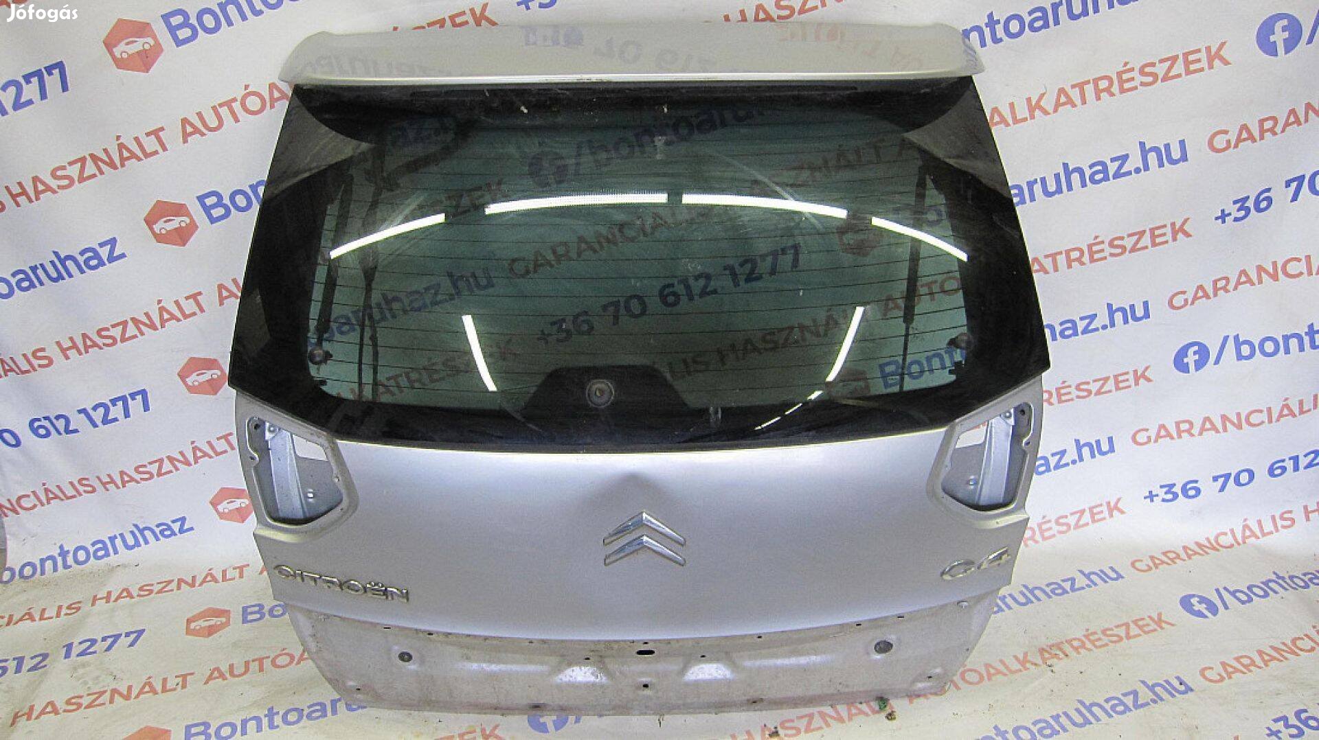 Citroen C4 Picasso Eladó gyári, bontott csomagtér ajtó nyiló ablakos
