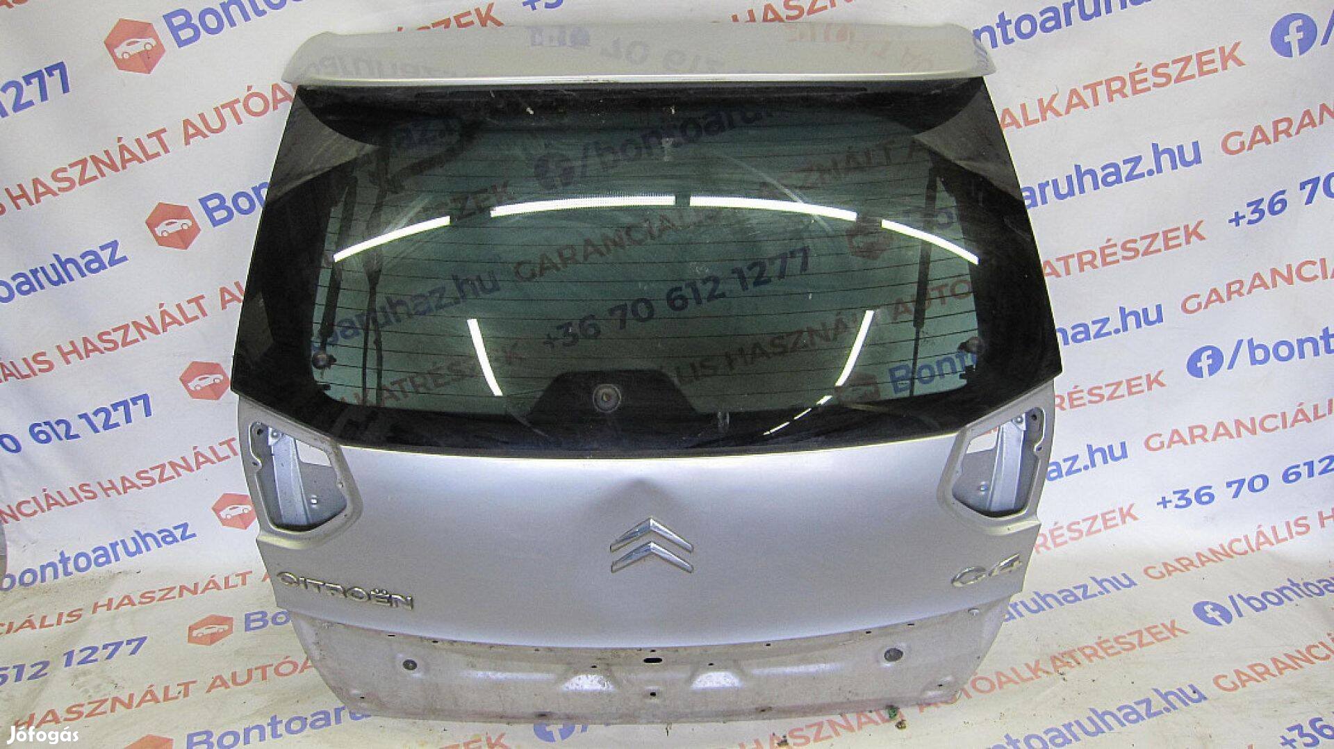 Citroen C4 Picasso Eladó gyári, bontott csomagtér ajtó nyiló ablakos