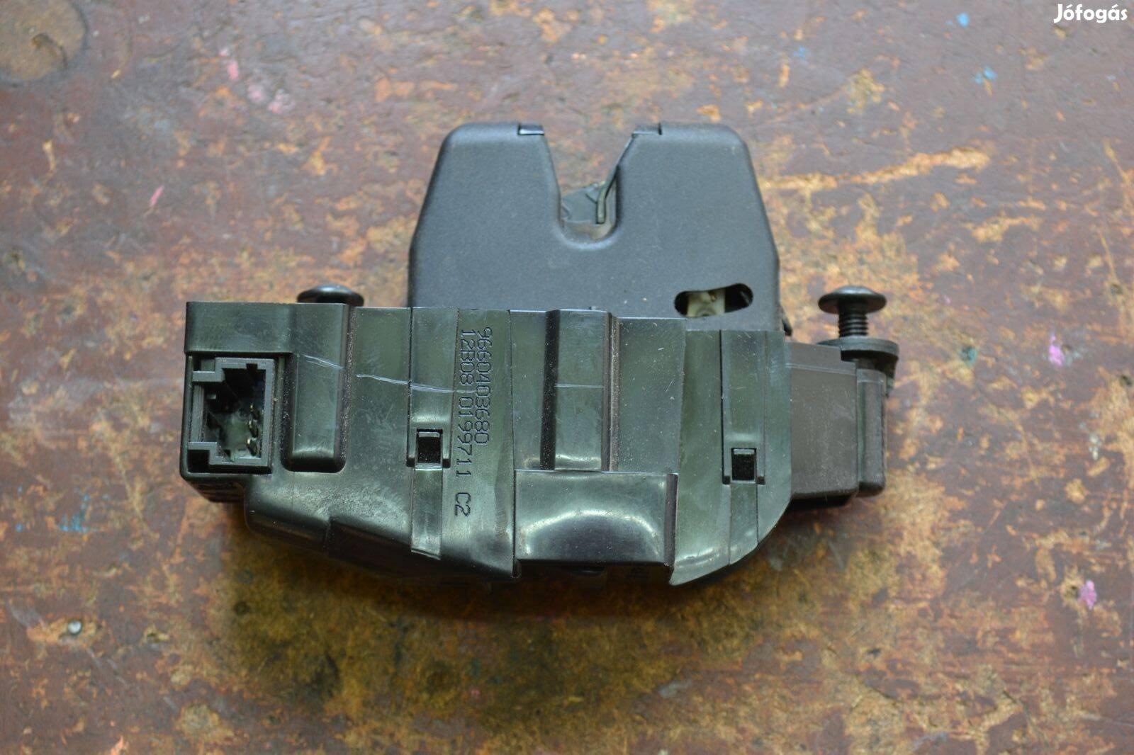 Citroen C4 Picasso I csomagtérajtó nyitható hátsó üveg zár! 9660403680