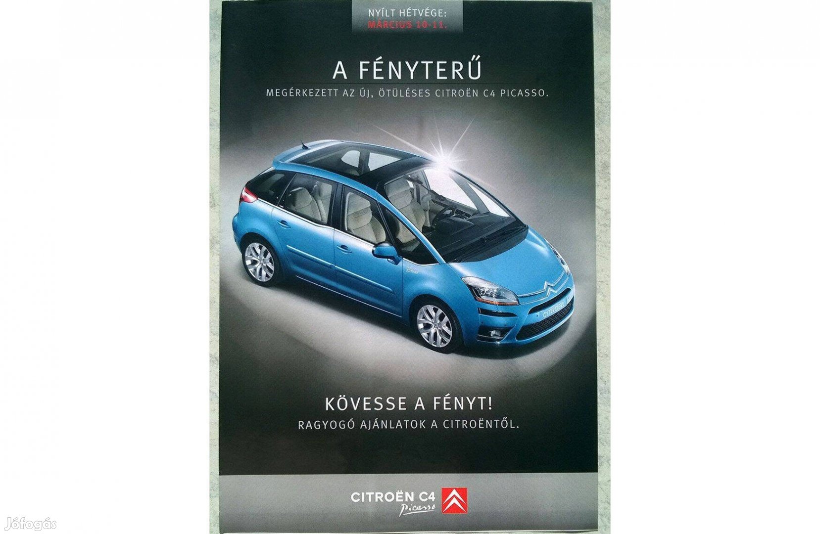 Citroen C4 Picasso és magyar kínálat prospektus - A fényterű, 2007