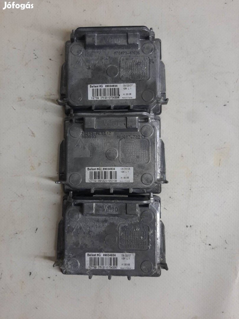 Citroen C4 Xenon vezérlő Ballast 6G 89034934