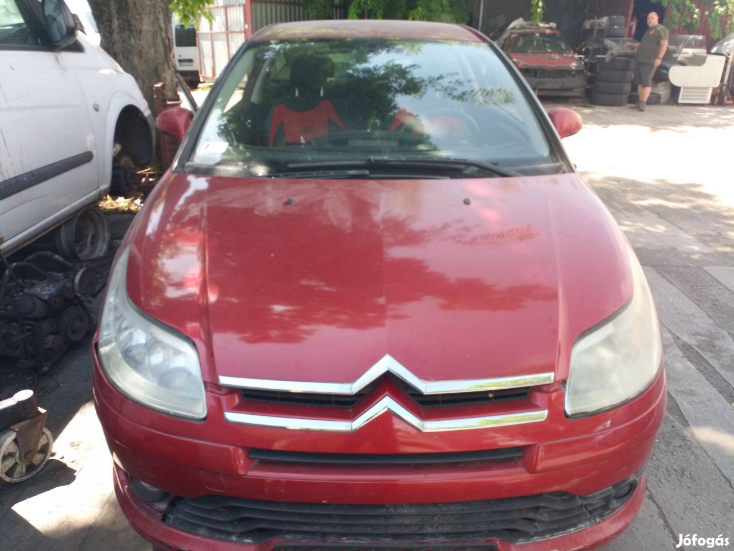 Citroen C4 bontás, futómű, lengőkar, gólyaláb, csonkállvány