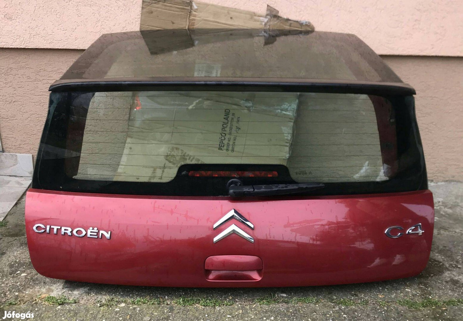 Citroen C4.kupé komplett hátsó ajtó , hibátlan állapotban