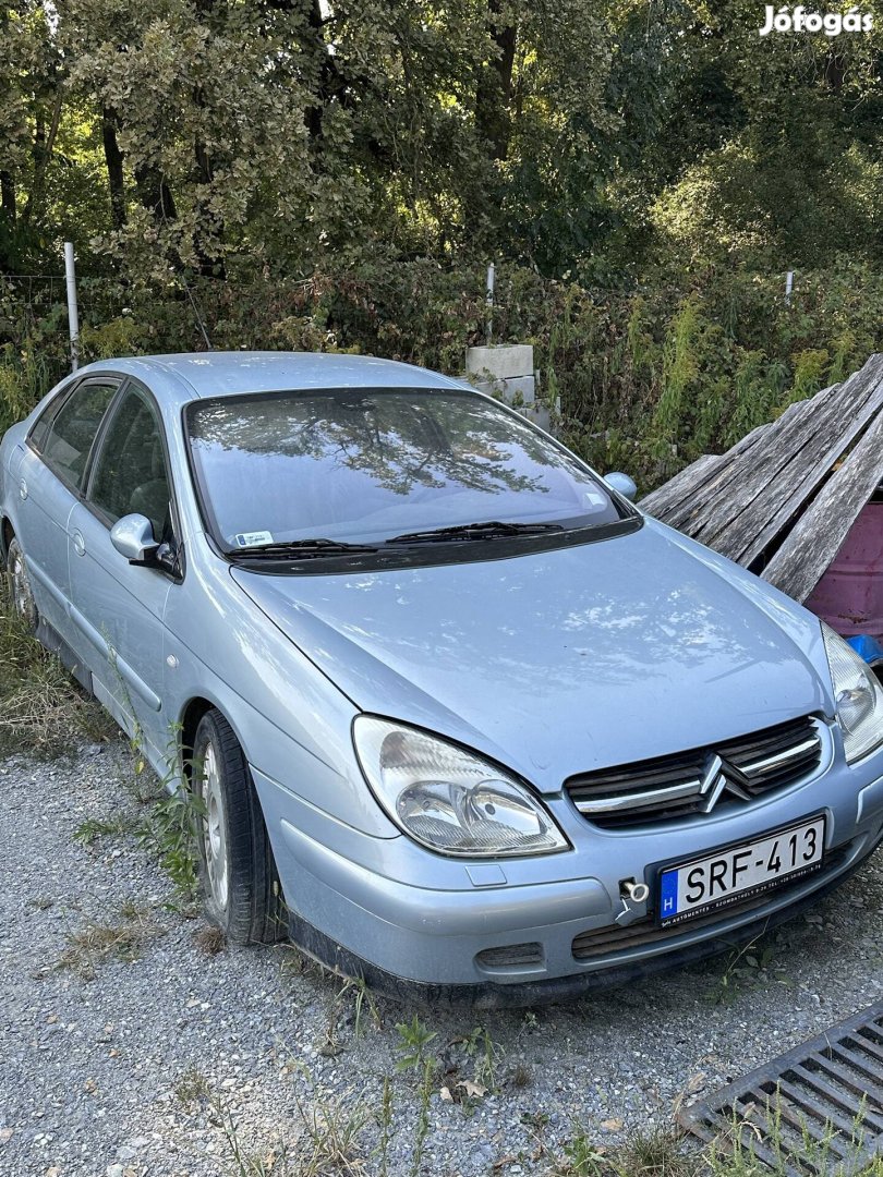 Citroen C5 2,2Hdi sérülten eladó