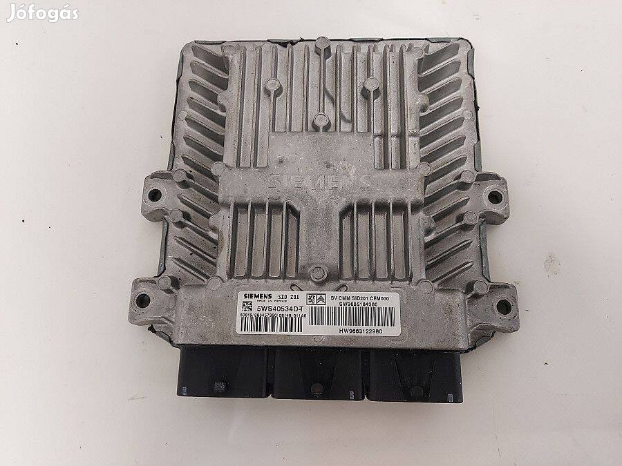 Citroen C5 X7 2.7 HDi 5WS40534D-T 9665164380 motorvezérlő ECU