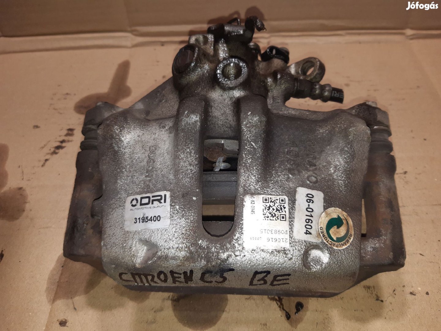Citroen C5 -08 Bal Első Féknyereg
