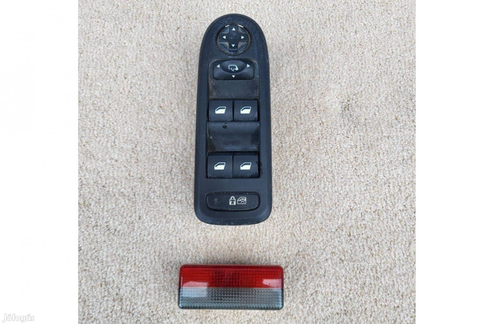 Citroen C5, Peugeot 3008, 5008 96644917 XT ablakemelő kapcsoló