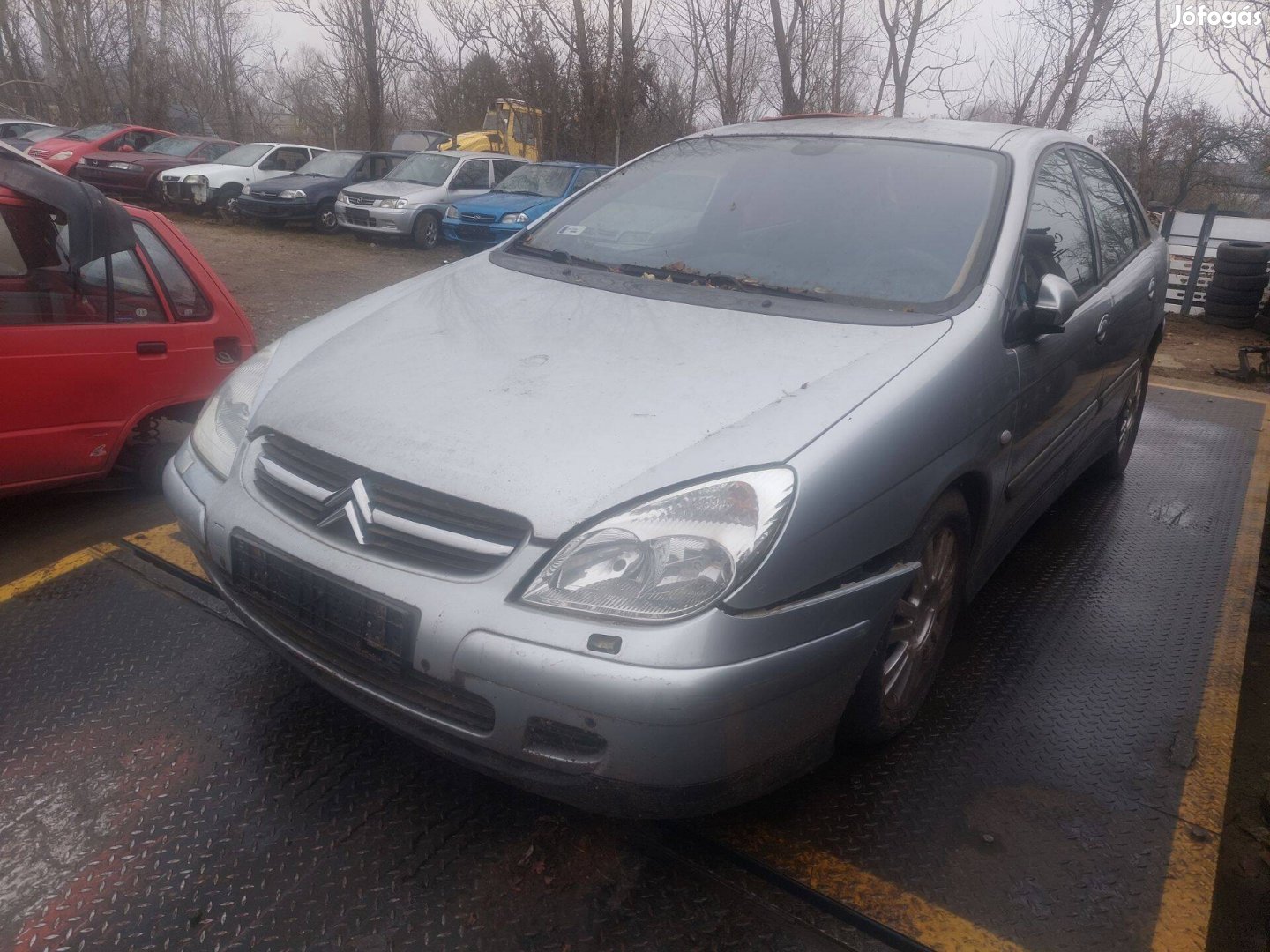 Citroen C5 karosszéria elemei szürke 2003-év