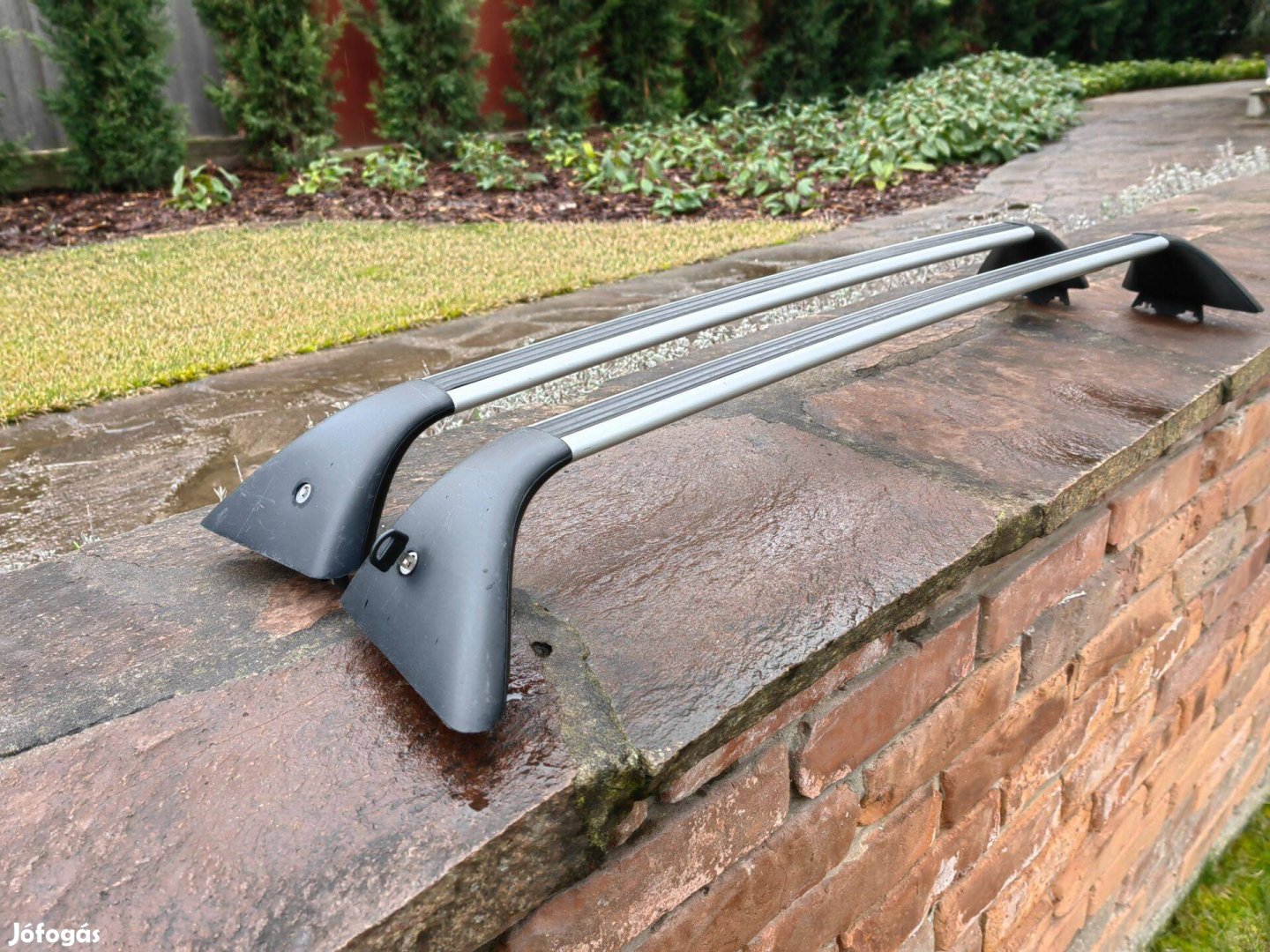 Citroen C5 tetőcsomagtartó gyári alu 2001-2007 fixpont 4 és 5 ajtós