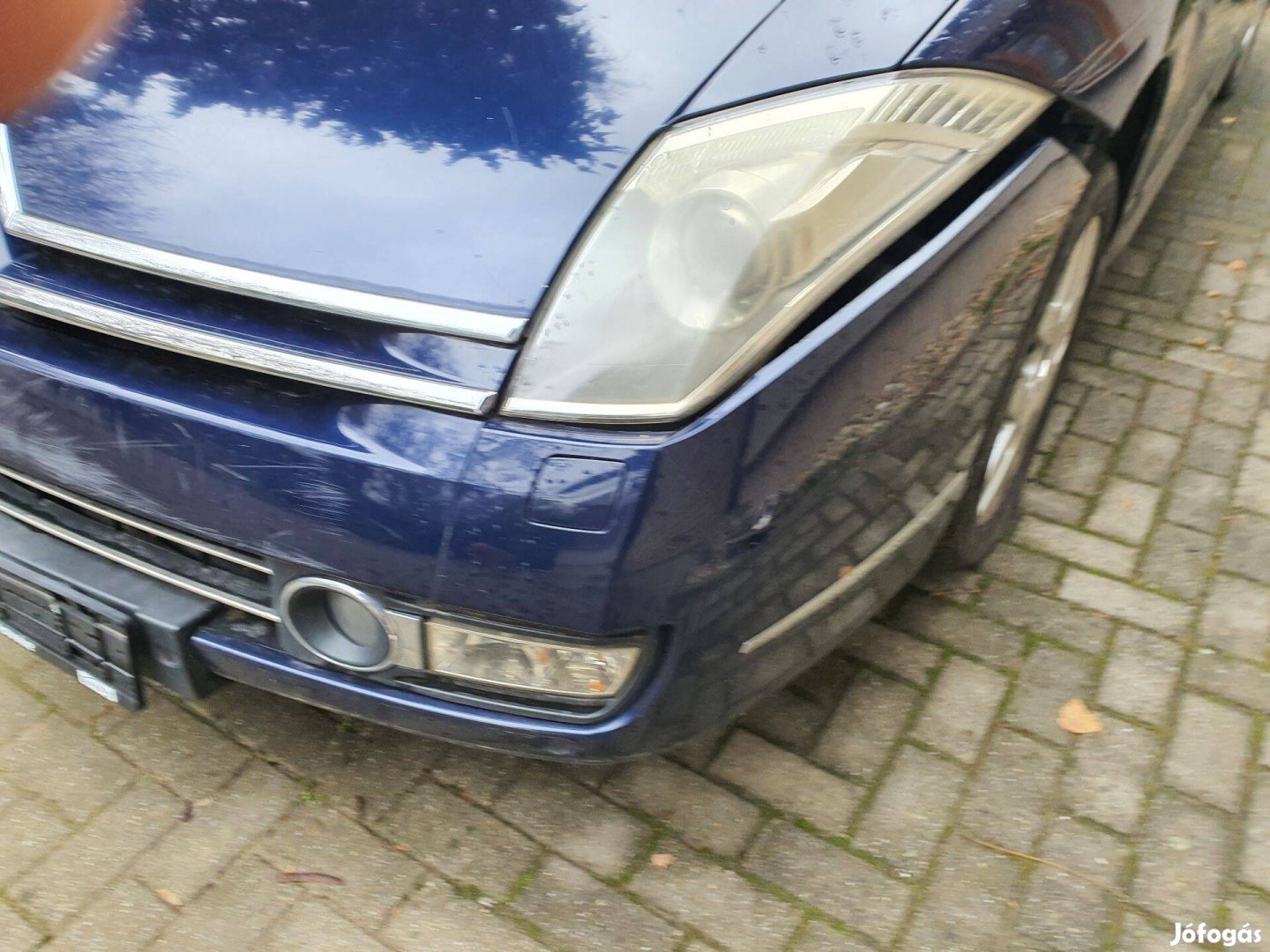 Citroen C6 lökhárító hibás