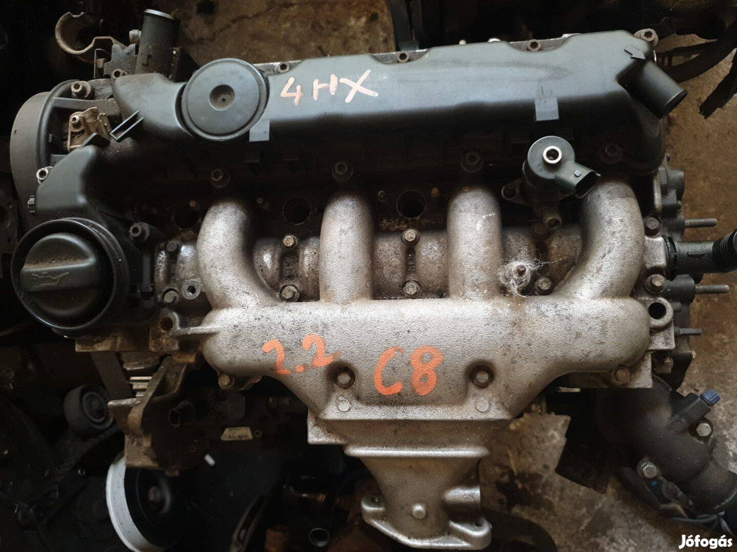 Citroen C8 Peugeot 807 Fiat Ulysse 2.2 HDI 4HX motor alkatrész
