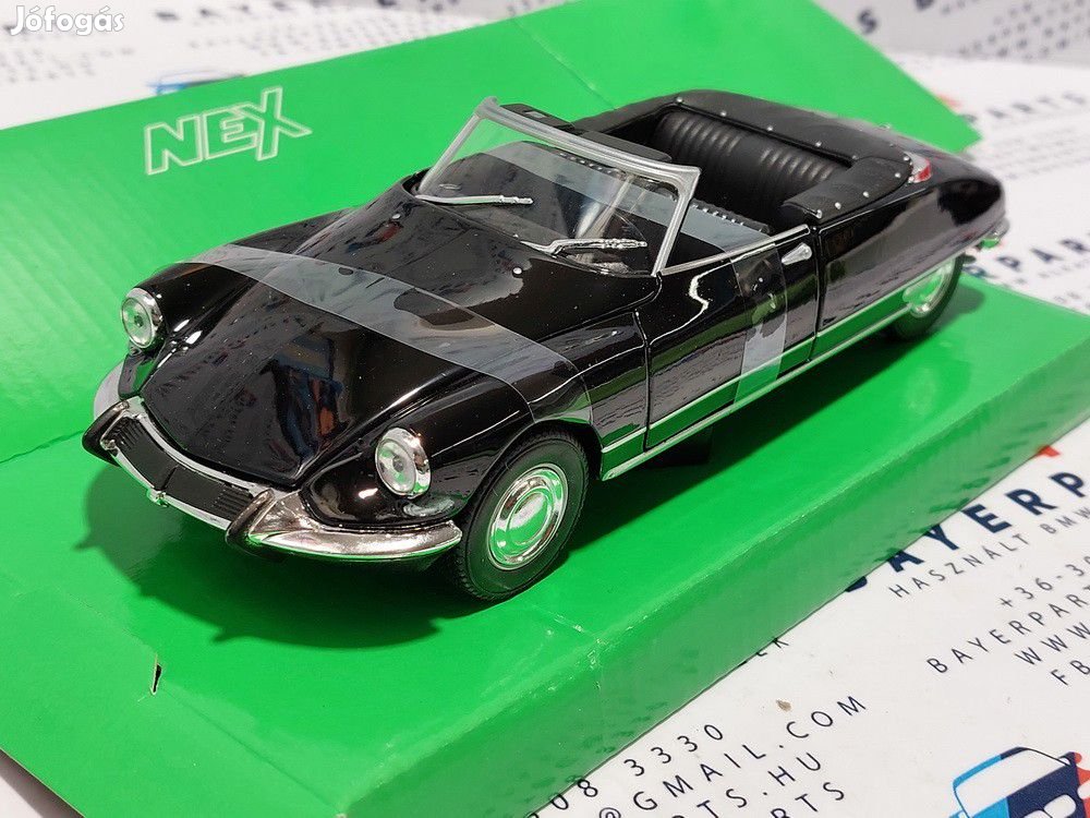 Citroen DS19 DS cabriolet (1965) - Welly - 1:24