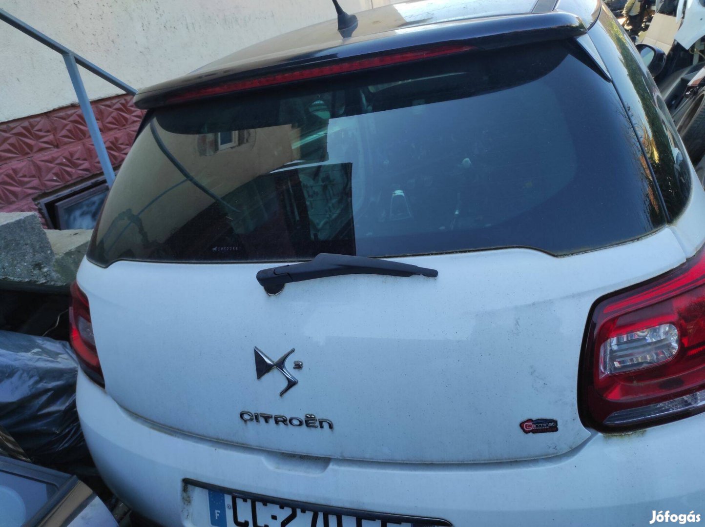 Citroen DS3 csomagtérajtó