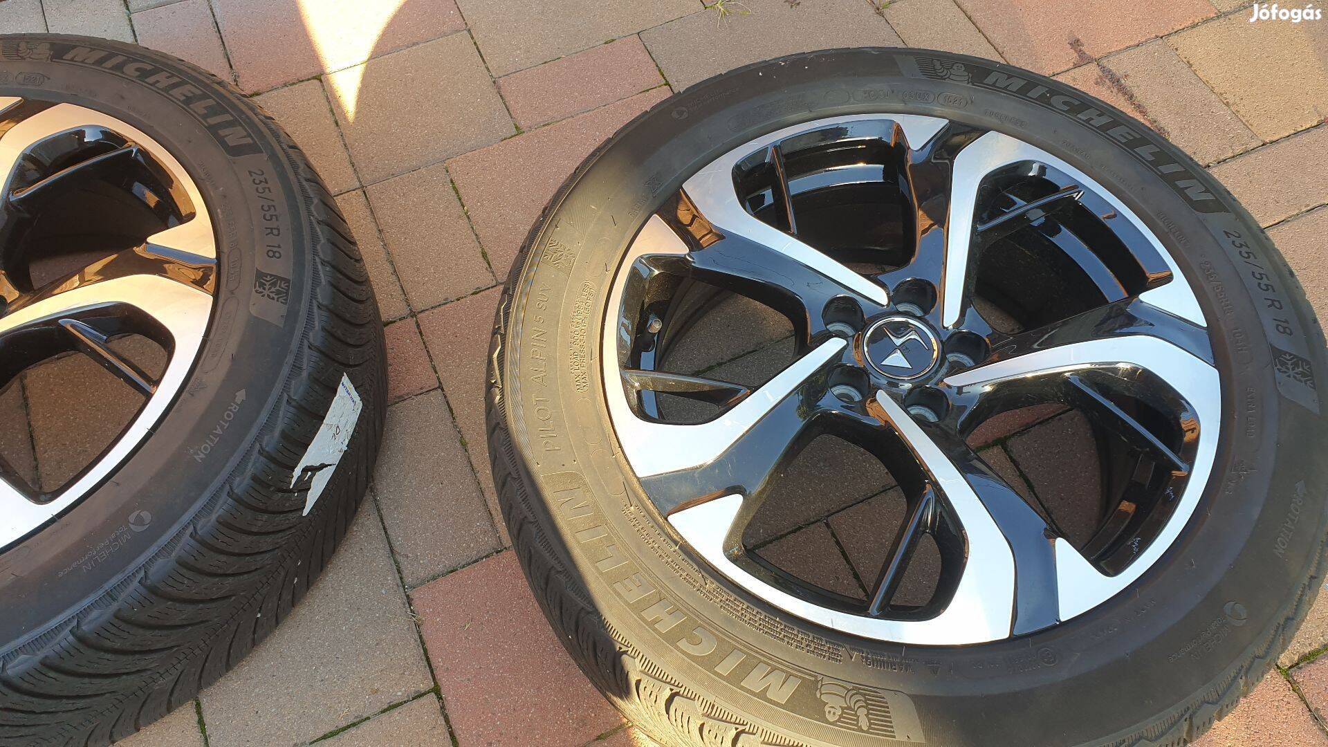 Citroen DS gyári alufelni 18col proace berlingo stb