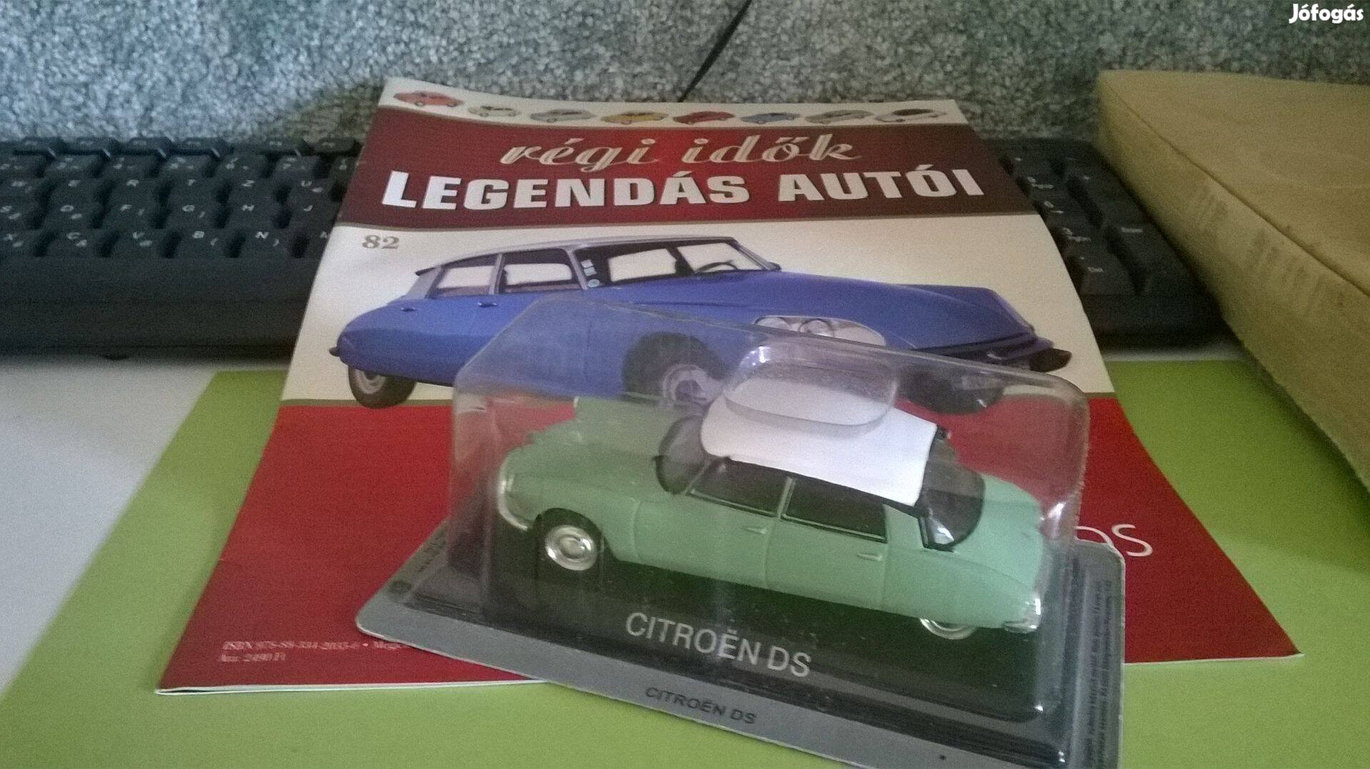 Citroen DS modellautó, 1:43 - Deagostini