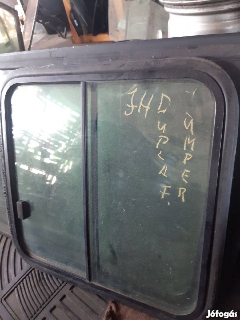 Citroen Jumper 02-06 Jobb Hátsó Lejáró Ablaküveg