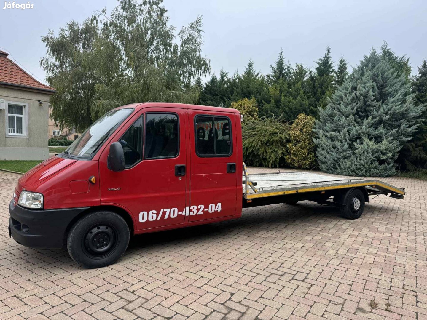 Citroen Jumper 2.2 HDi 35 LH SX 5.3m hosszú plató