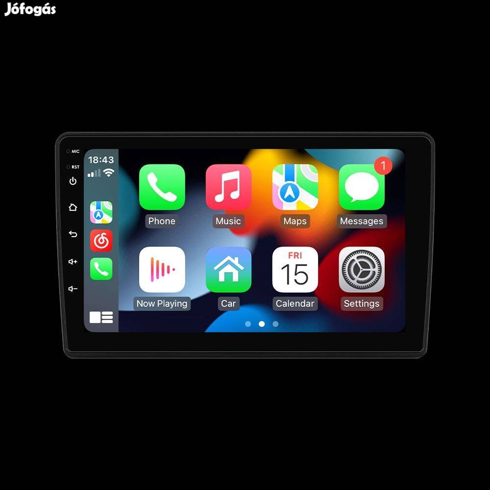 Citroen Jumper 9" Multimédia fejegység - Android 12. Carplay, 8-MAG/4G