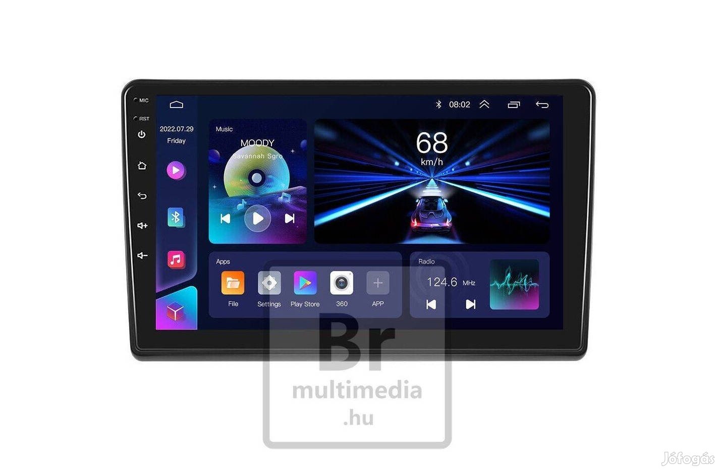 Citroen Jumper Android Multimédia Navigáció Rádió Carplay 2Din Kijelző