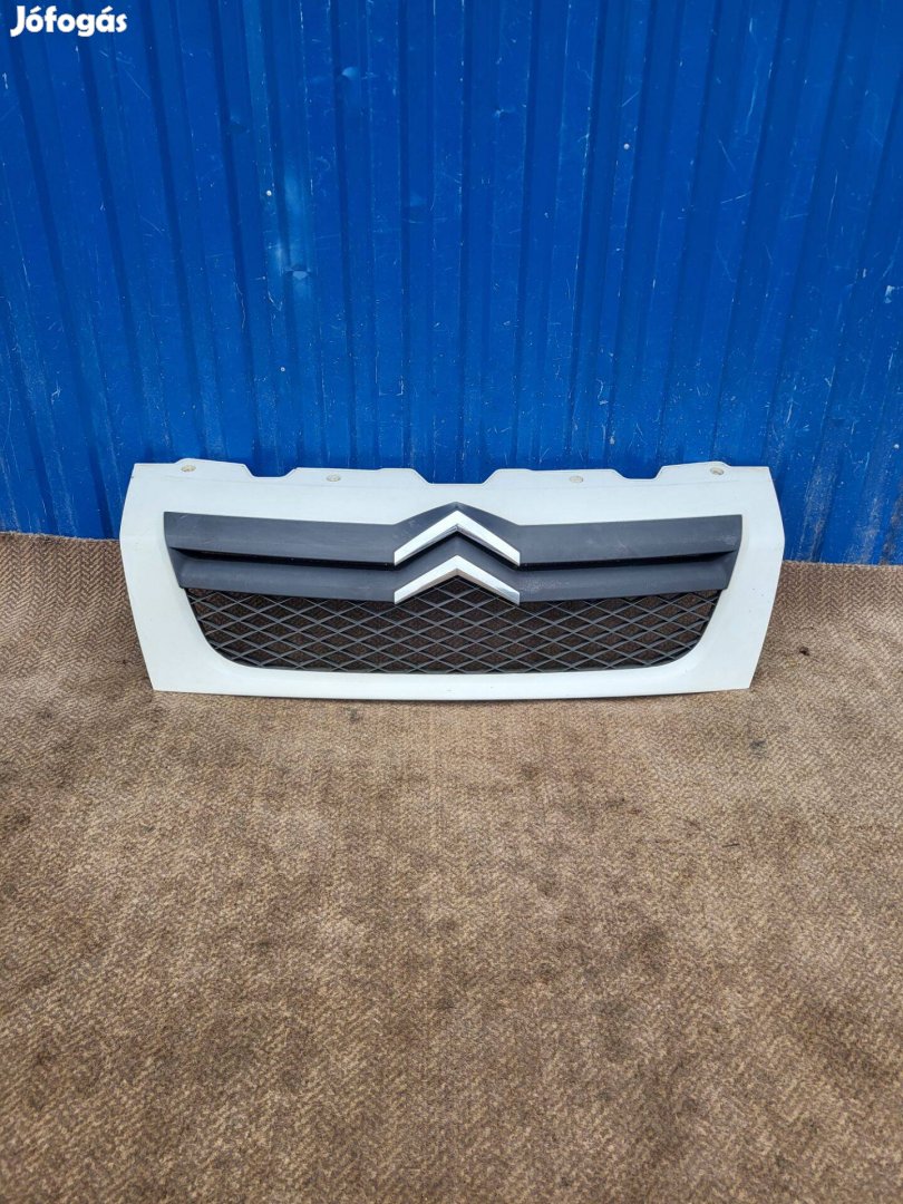 Citroen Jumper gyári 1308069070 hűtőrács fehér sérülésmentes