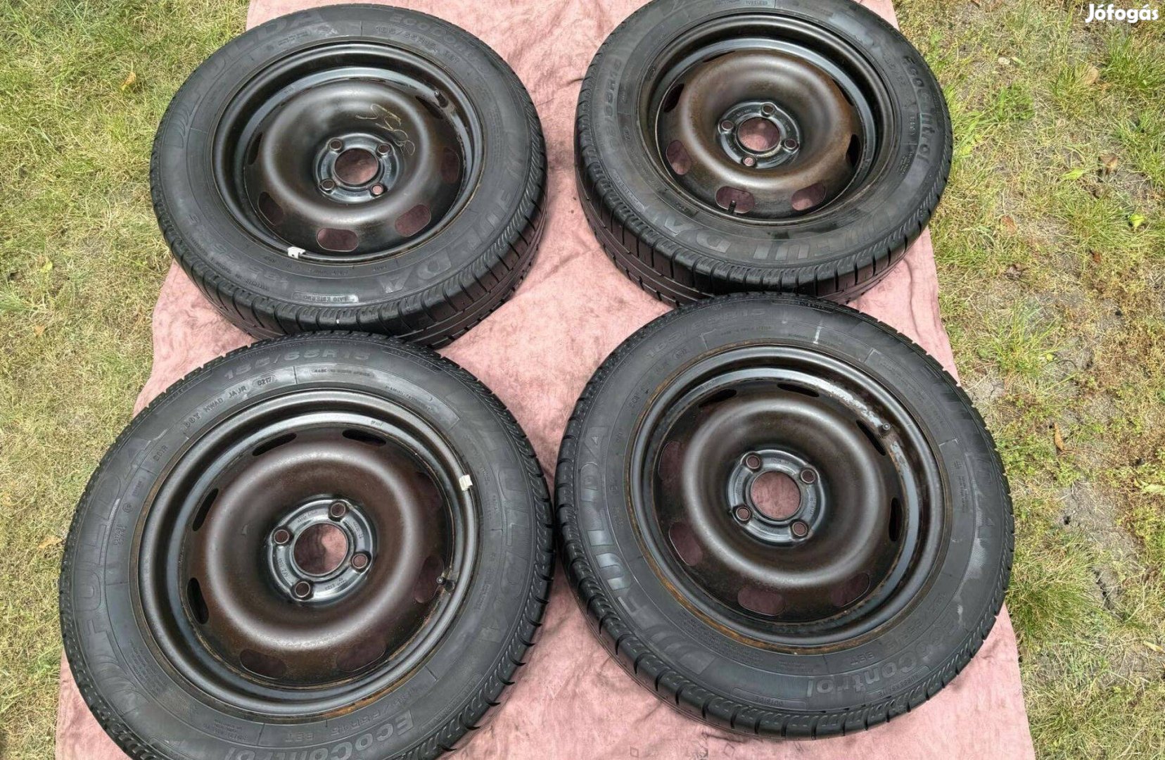 Citroen Peugeot 4x108 kerekek 185/65 R15 gumikkal