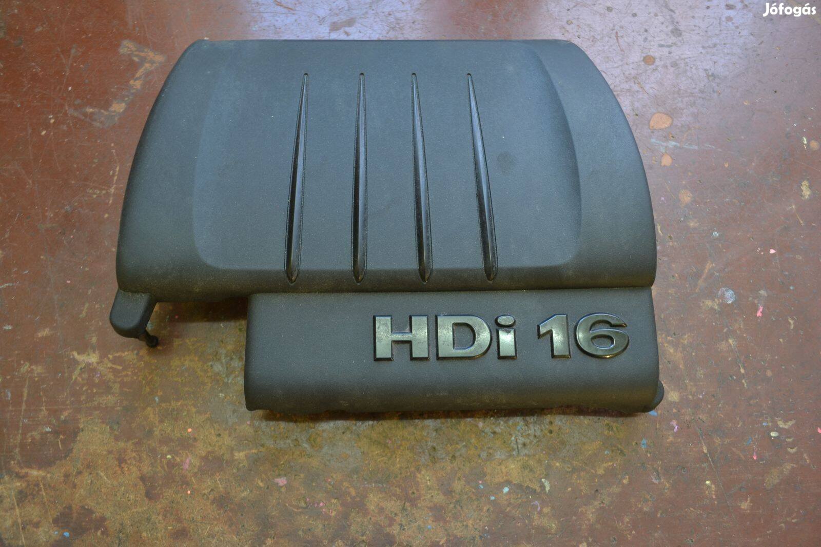Citroen Peugeot HDi motorburkolat motor takaró 9659999980, 9659999880