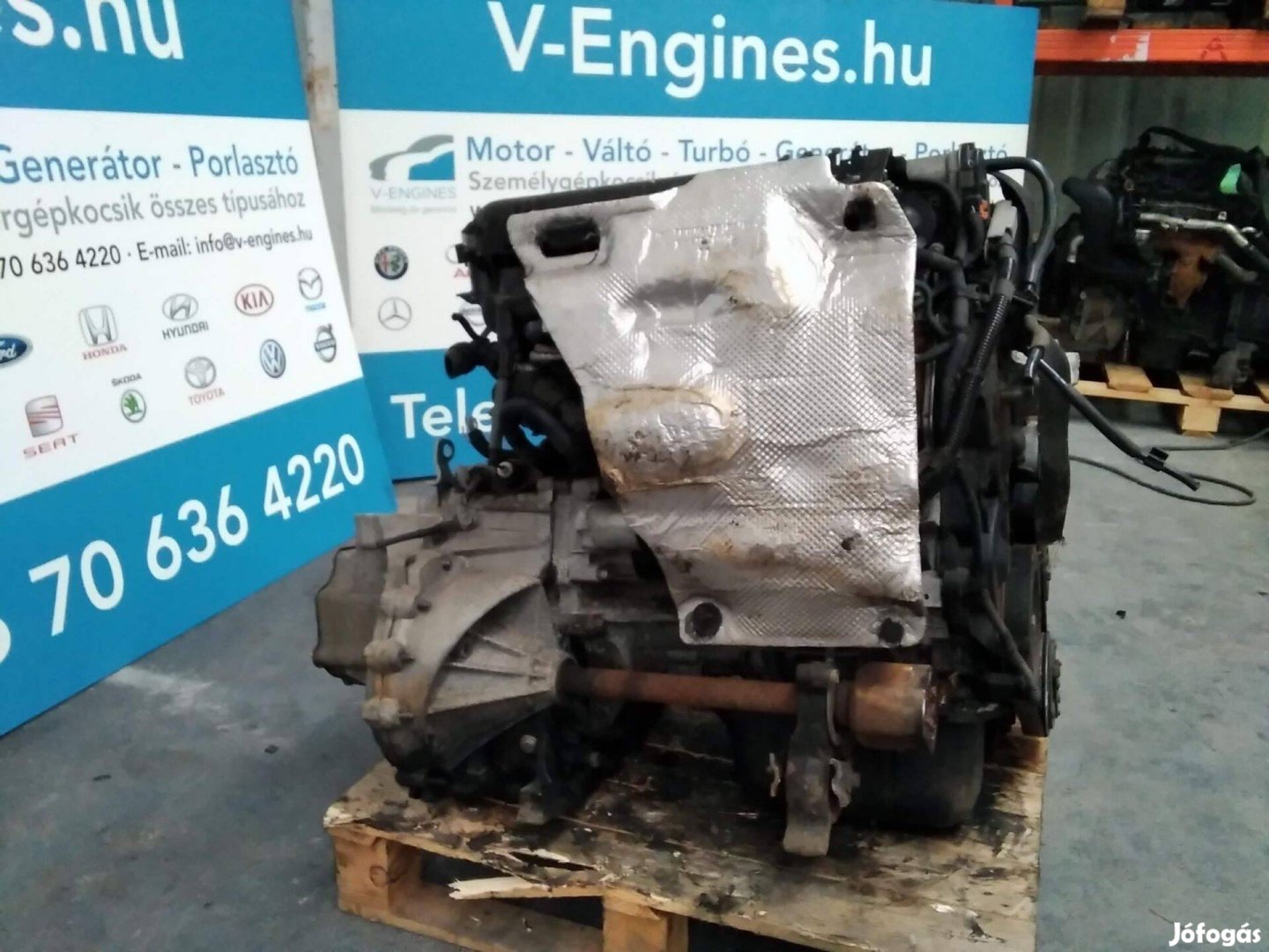 Citroen/Peugeot PSA 9H05 1.6 HDI bontott motor