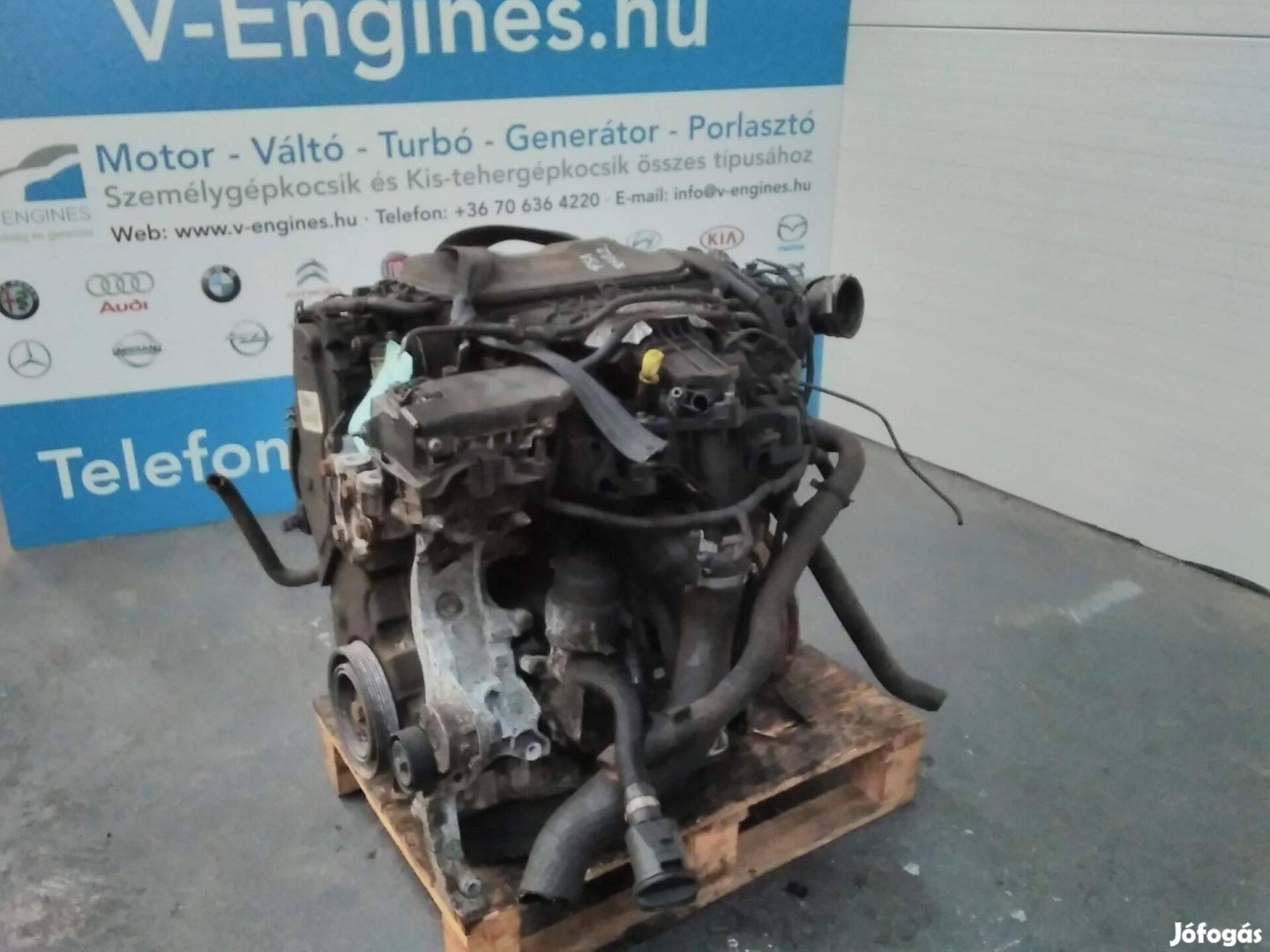 Citroen/Peugeot PSA RH02 2,0 HDI 16V bontott motor ,