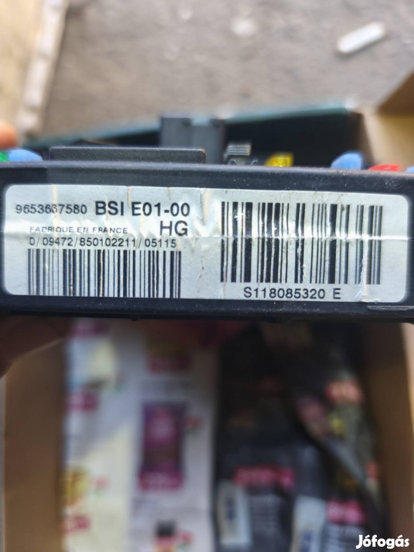 Citroen Xsara Picasso 1.6 HDI motorvezérlő bsi immo 