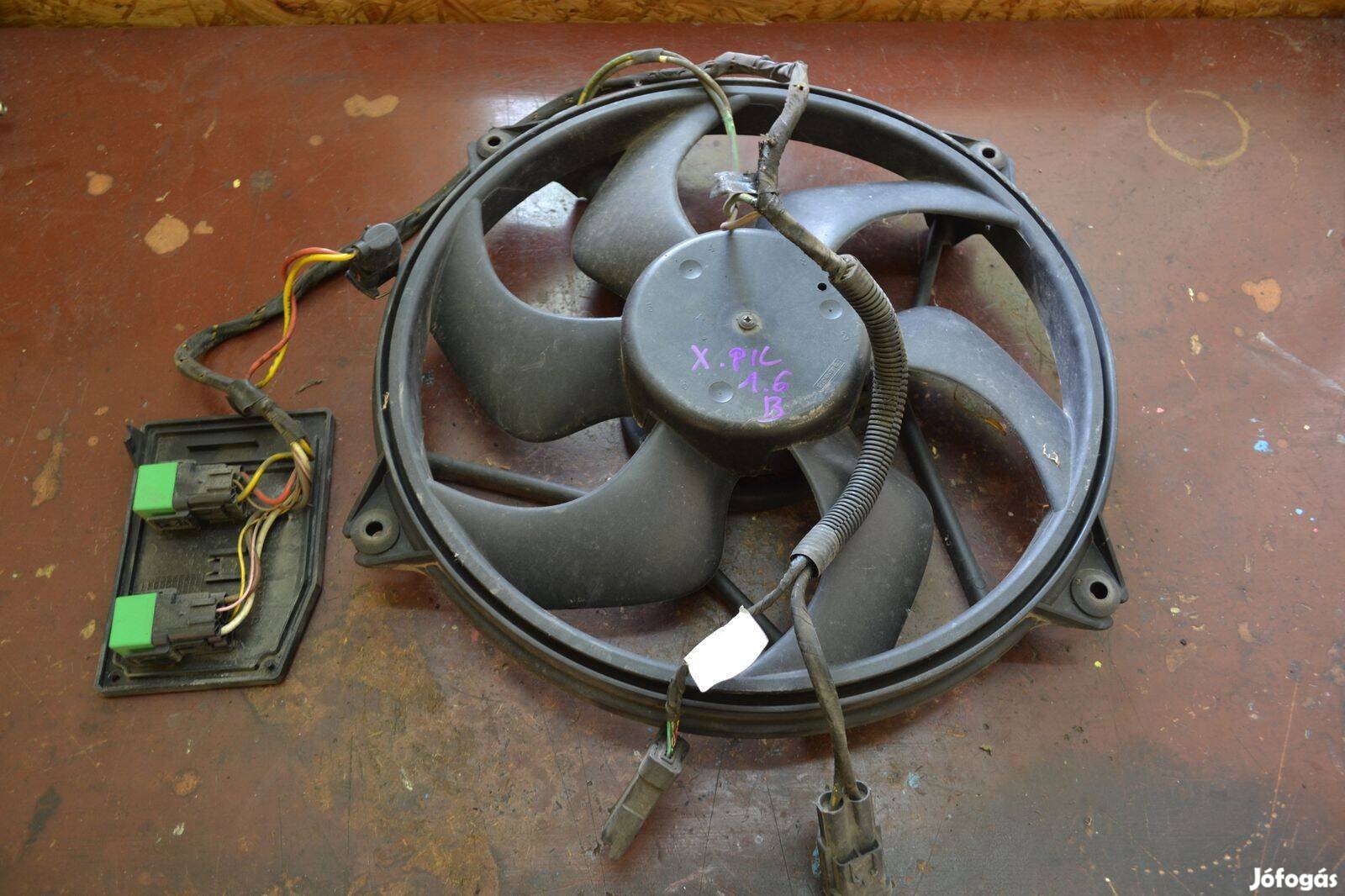 Citroen Xsara Picasso 1.6 hűtőventilátor, klíma ventilátor!