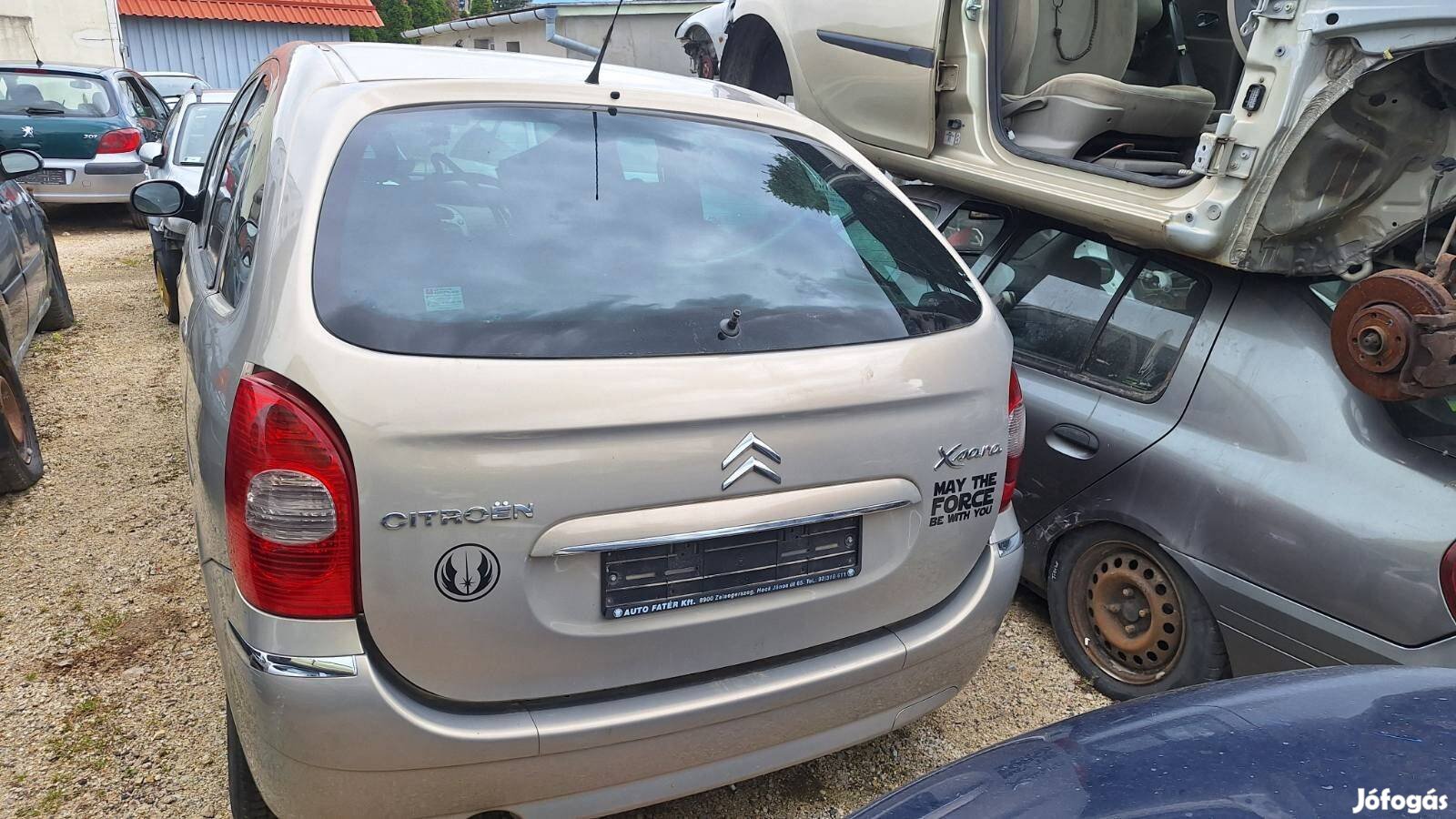 Citroen Xsara Picasso hátsó lökhárító