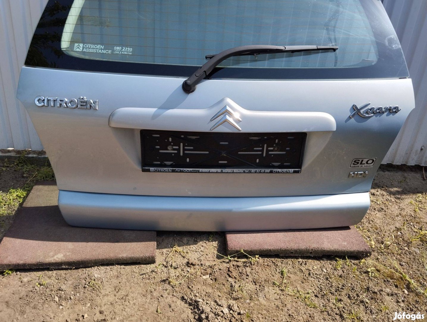 Citroen Xsara kombi csomagtér ajtó Lylc színkód 2001-től